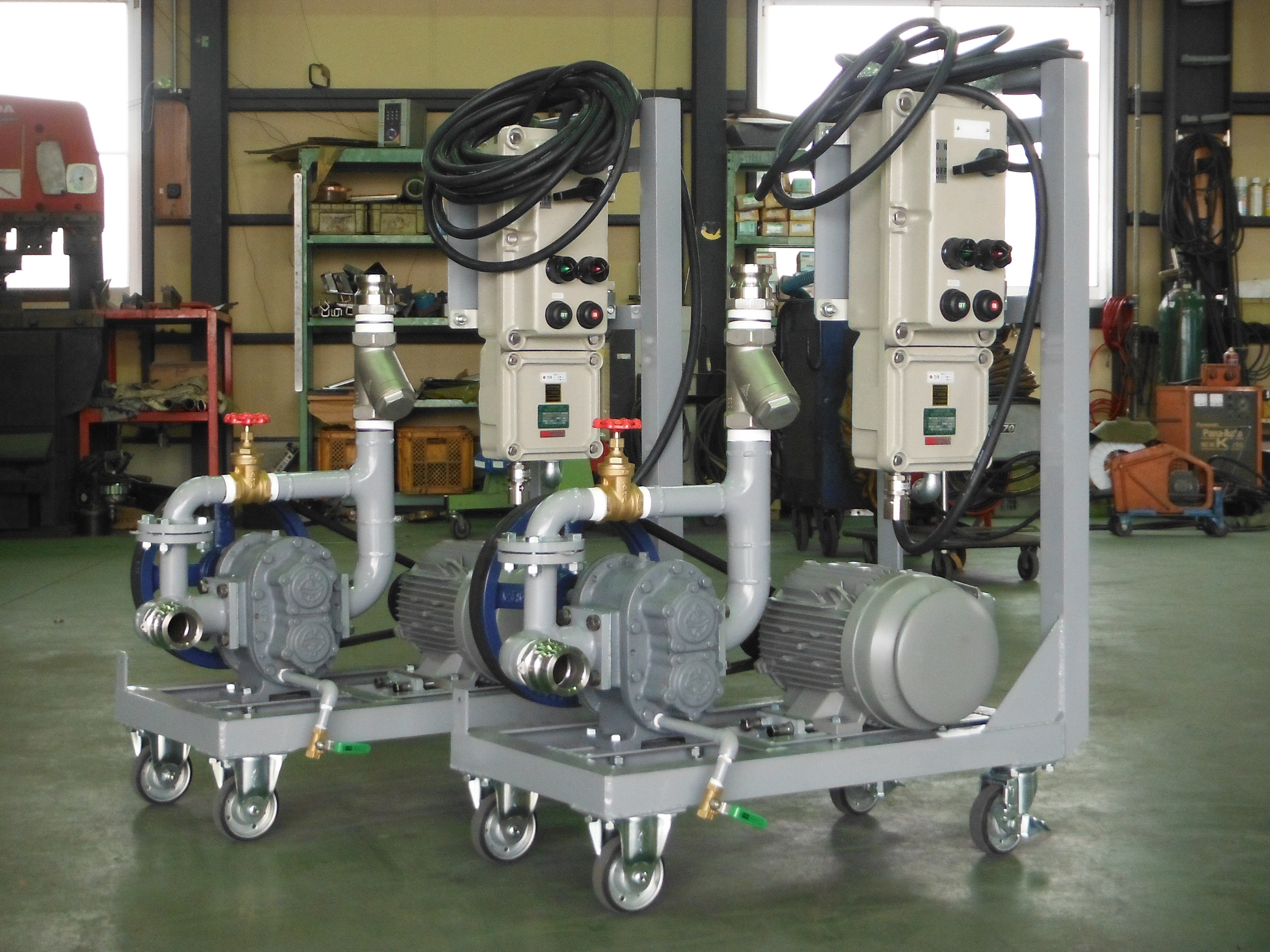 ポンプセットの写真